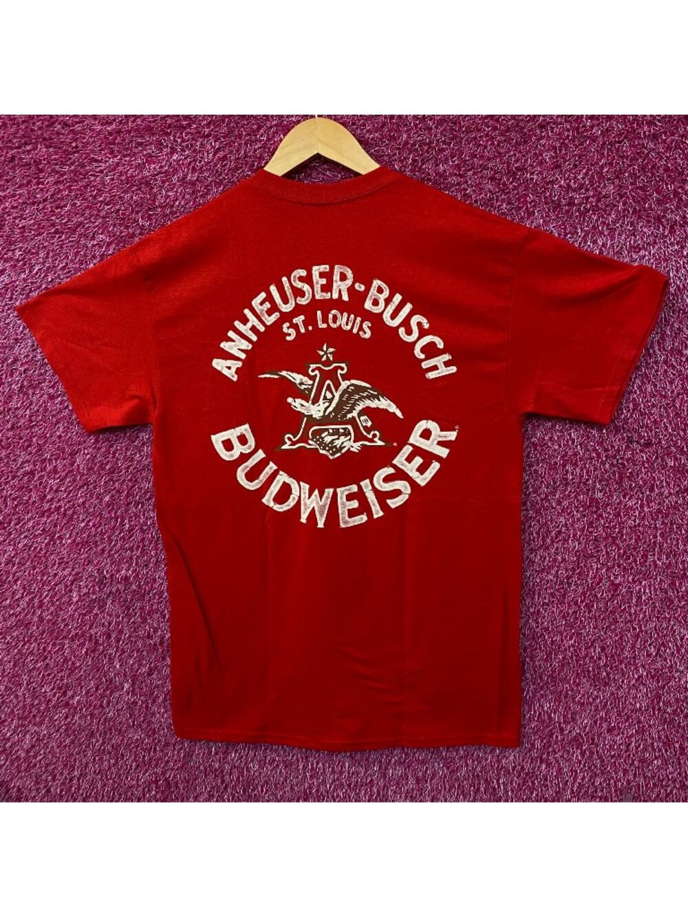 Budweiser Anheuser-Busch Circular Logo T-Shirt Medium